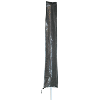 Parasolhoes grijs, voor stokparasol tot 2 meter doorsnee (lengte 140 cm en diameter 19/32 cm)