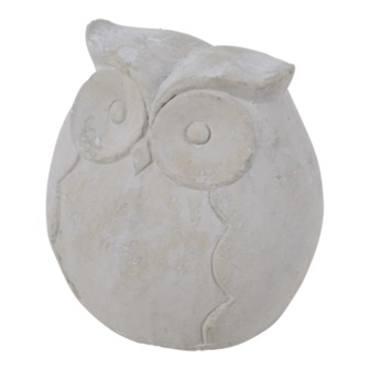 Cementfiguur Owl 19x17x18,5cm