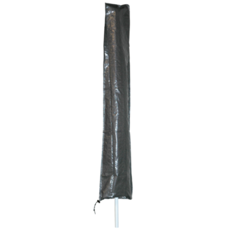 Parasolhoes grijs, voor stokparasol tot 2 meter doorsnee (lengte 140 cm en diameter 19/32 cm)