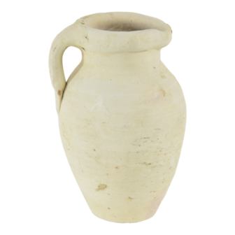 Tunesian pottery kan 17cm. 18 stuks