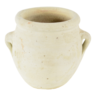 Tunesian pottery bloempot 10,5x13cm. 18 stuks