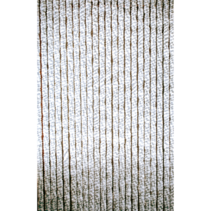 Deurgordijn Flodder, grijs/wit 90x200 cm, 21 strengen
