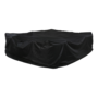 Beschermhoes zwart, lengte 300 cm, breedte 250 cm, hoogte 100 cm