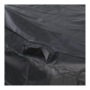 Beschermhoes zwart, lengte 300 cm, breedte 250 cm, hoogte 100 cm