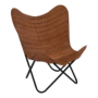 Vlinderstoel Billy, bruin