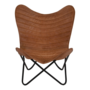 Vlinderstoel Billy, bruin