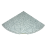 Freepole granietplaat, 25 kg, grijs