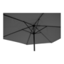 Parasol Gemini grijs 3 meter