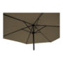 Parasol Gemini taupe 3 meter