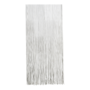Deurgordijn PVC, transparant wit, 90x220 cm
