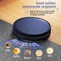 ONSON® Slimme Robotstofzuiger Met Dweilfunctie - 100 Minuten Werktijd - Smartapp Met Wifi - Hoekjes Schoonmaken