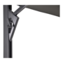 Zweefparasol Taurus grijs maat: 3,5 meter