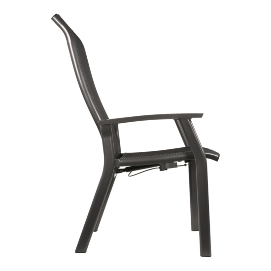 Standenstoel Mojito Negro II, antraciet, lengte 58,5 cm, diepte 65 cm, hoogte 112,5 cm - Afbeelding 4