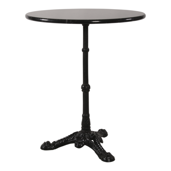 Tafel marmer zwart 60cm