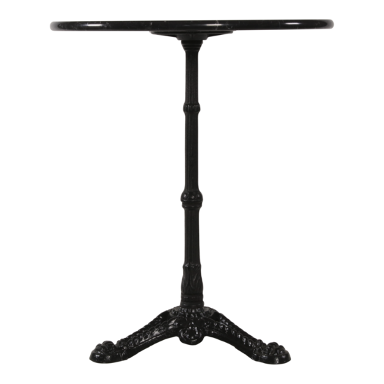 Tafel marmer zwart 60cm - Afbeelding 2