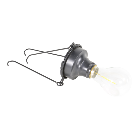 LED lamp met houder.