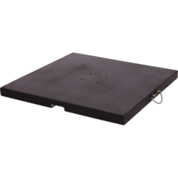 Granietplaat polish 90 kg, lengte 80 cm, breedte 80 cm