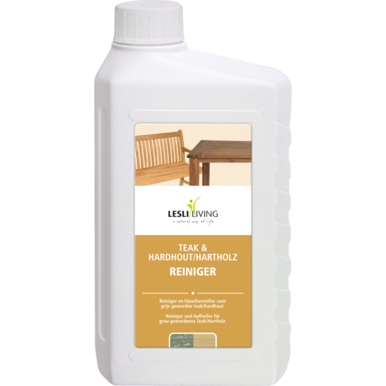Teak & Hardhout reiniger fles 1000ml