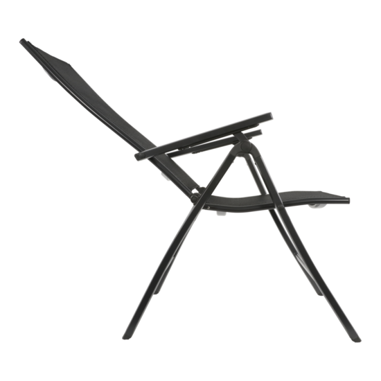 Standenstoel Carino, zwart textileen, lengte 69 cm, breedte 63 cm, hoogte 113 cm. 2 stuks - Afbeelding 3