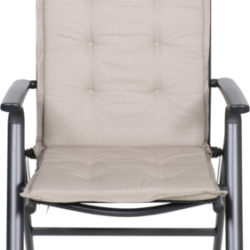 Tuinkussen East Harlem beige, lengte 115 cm, breedte 47 cm
