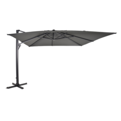 Zweefparasol Taurus grijs 3x4 meter