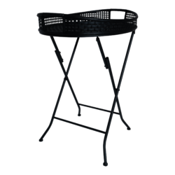 Bijzettafel Levi zwart, 62x43x69,5cm