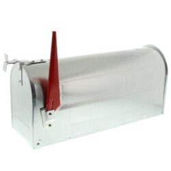 G2 Amerikaanse brievenbus US Mailbox - aluminium zilver