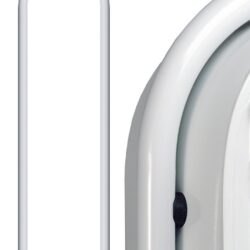 Bobi Round brievenbusstatief - wit