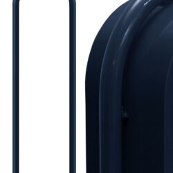 Bobi Round brievenbusstatief - zwartblauw