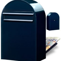 Brievenbus Bobi Classic B (back) - zwartblauw