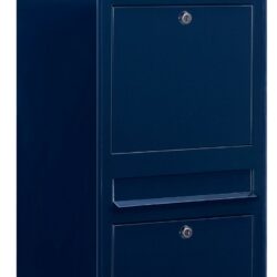 Brievenbus Bobi Duo - donkerblauw