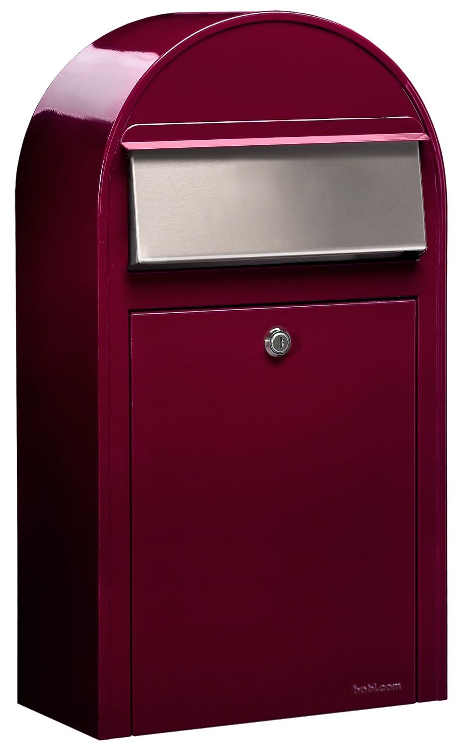 Brievenbus Bobi Grande S (slim) - bordeauxrood