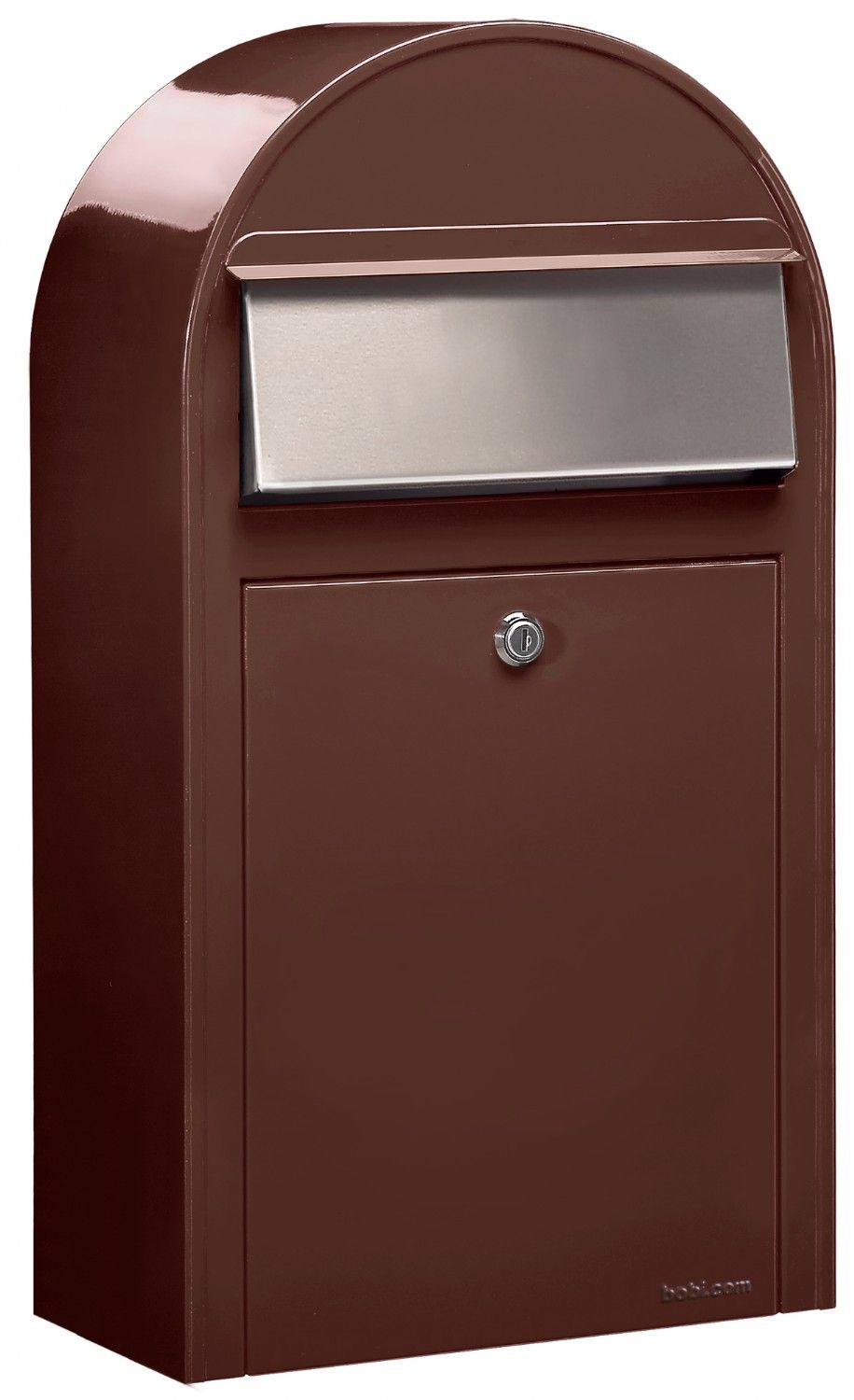 Brievenbus Bobi Grande S (slim) - donkerbruin