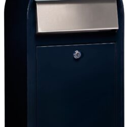 Brievenbus Bobi Grande S (slim) - zwartblauw