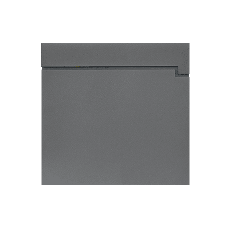 Brievenbus SafePost 810 - aluminiumgrijs