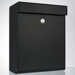 Design brievenbus Allux Grundform - zwart