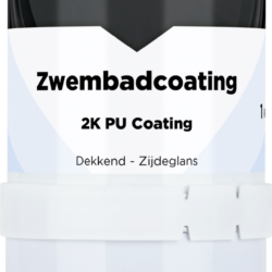 Holdbar Zwembadcoating Lichtgrijs (RAL 7035) 1 kg