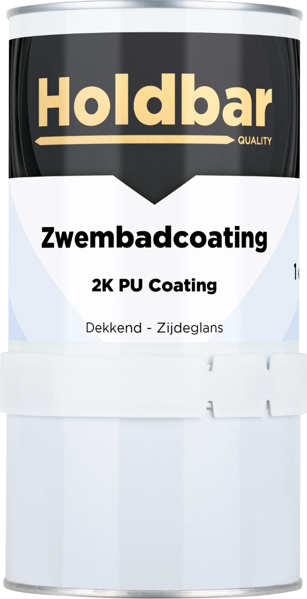 Holdbar Zwembadcoating Standaard Wit 1 kg