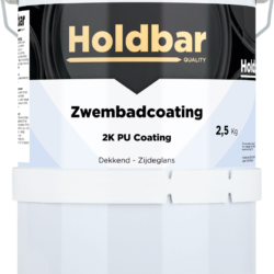 Holdbar Zwembadcoating Lichtblauw (RAL 5012) 2,5 kg