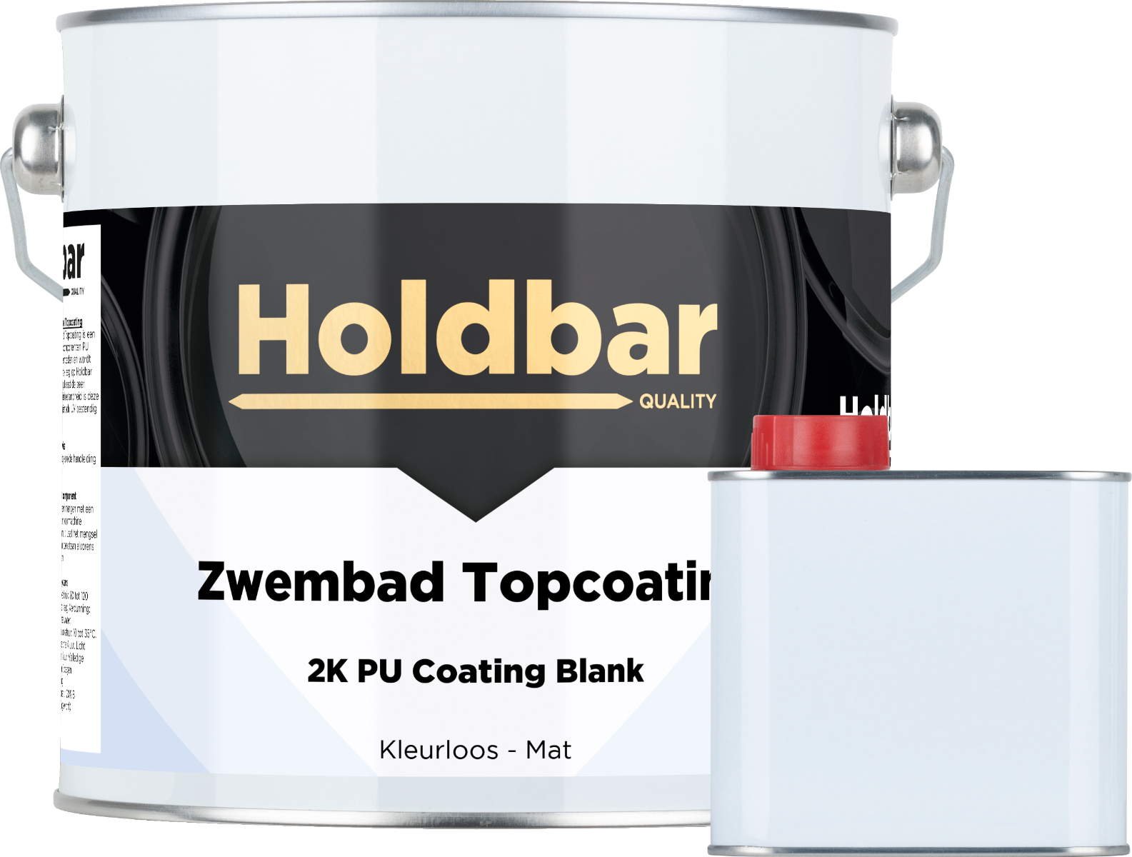 Holdbar Zwembad Topcoating Mat 2,5 kg