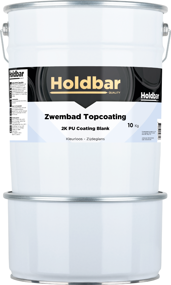 Holdbar Zwembad Topcoating Zijdeglans 10 kg