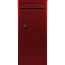 Vrijstaande brievenbus SafePost 70-5 combi - rood