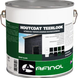Afinol Houtcoat Teerlook Glans Sparrengroen 2,5 liter