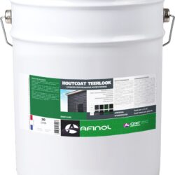 Afinol Houtcoat Teerlook Glans Zwart 20 liter