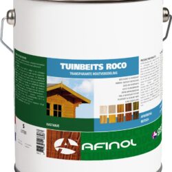 Afinol Tuinbeits Roco Transparant Kastanjebruin 5 liter
