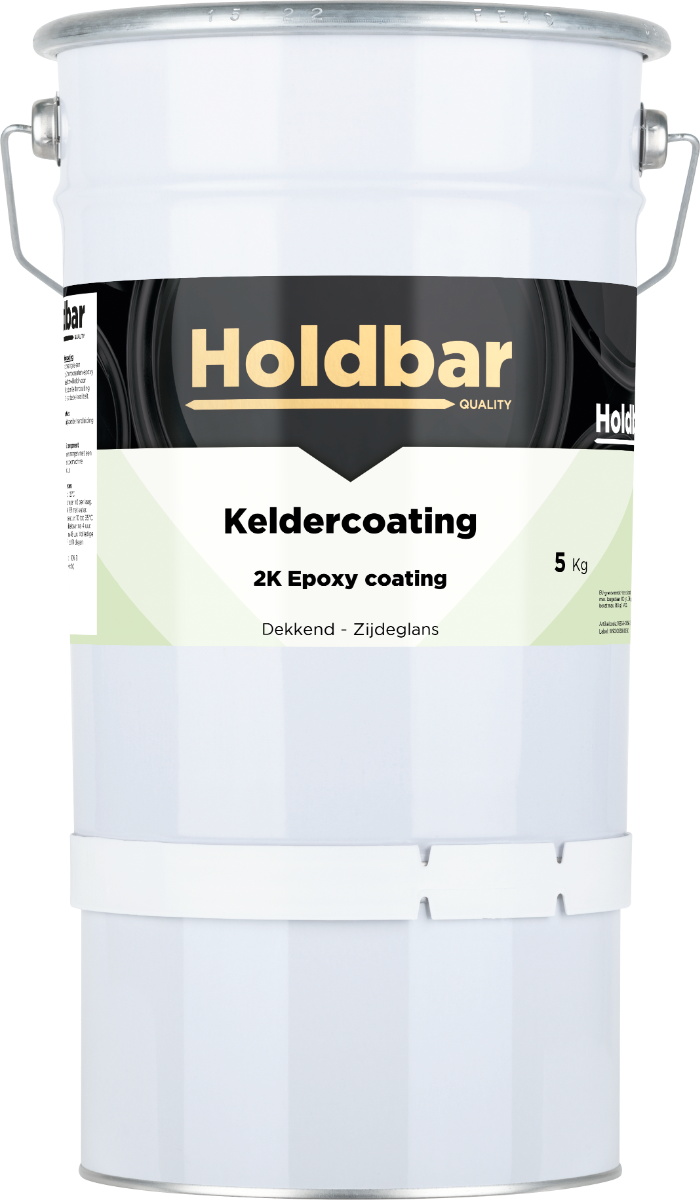 Holdbar Keldercoating Standaard Wit 5 kg