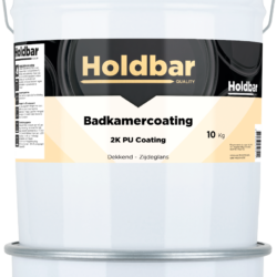Holdbar Badkamercoating Antraciet (RAL 7016) 10 kg
