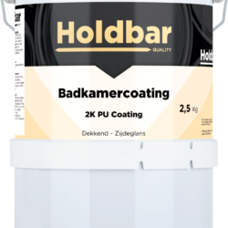 Holdbar Badkamercoating Telegrijs (RAL 7047) 2,5 kg