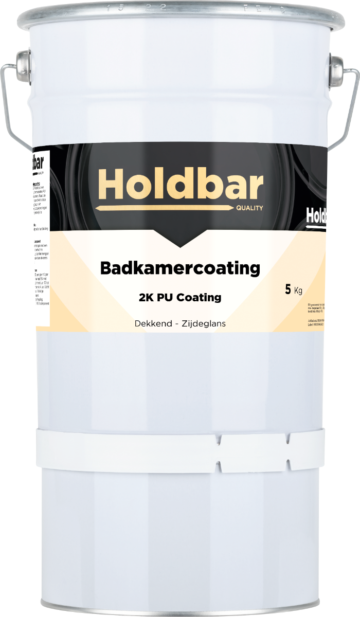 Holdbar Badkamercoating Telegrijs (RAL 7047) 5 kg