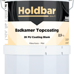 Holdbar Badkamer Topcoating Mat 2,5 kg